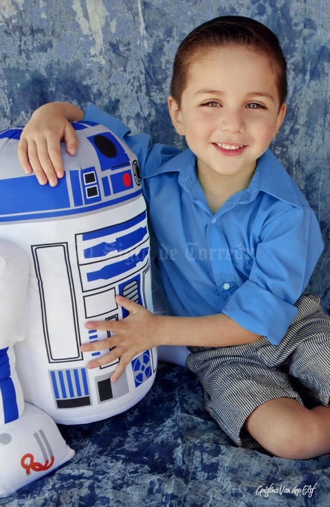 09042017 Leonardo Daniel festejando sus 4 años de vida. - Cristina Van der Elst