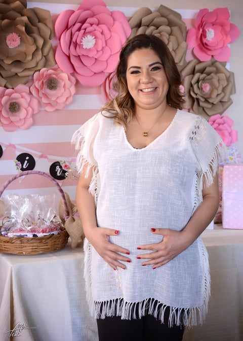 11042017 SERá MAMá PRONTO.  Verónica Álvarez en su baby.