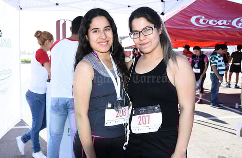 12042017 CORREDORAS.  Jessica y Zaira.