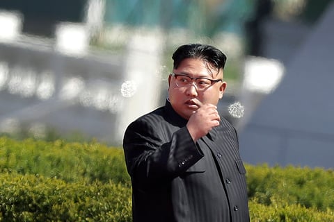 La ceremonia fue presidida por el líder Kim Jong-Un.