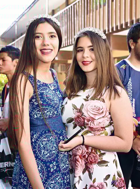 13042017 MUY LINDAS.  Evelyn y Ana Cecy.