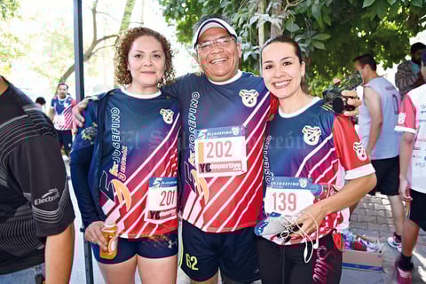 13042017 CORREDORES.  Ale, Jorge y Melissa.
