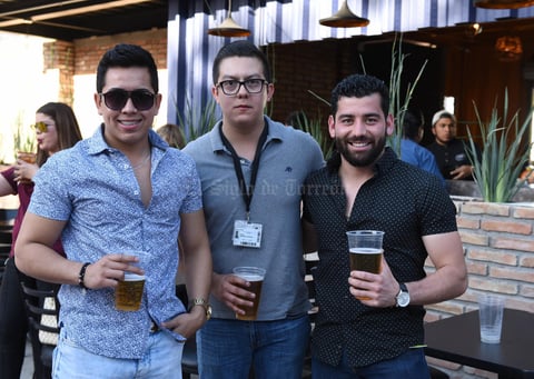 Antonio, Pedro y Xavier