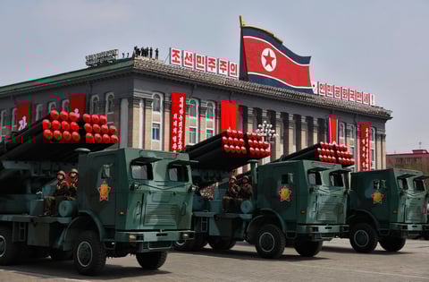 Corea del Norte le enseñó al mundo su poder militar.