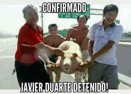 Detención de Javier Duarte 'libera' los memes