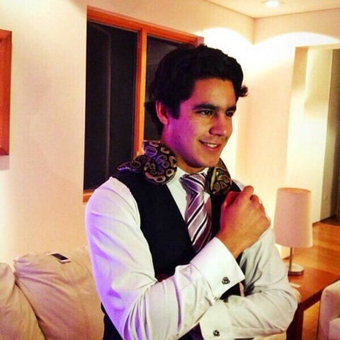 Eduardo Capetillo Jr. tiene tan solo 21 años de edad.