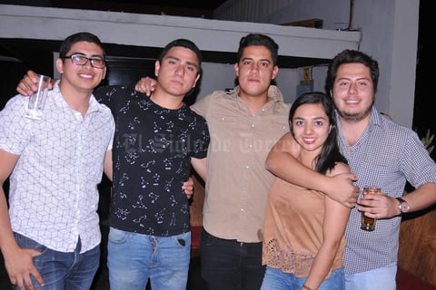 20042017 Gerardo, Martín, Diego, Ana y José.