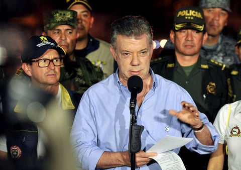 El presidente colombiano Juan Manuel Santos, en la categoría de líderes.