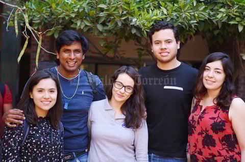 22042017 Ana Cecilia, Víctor, Alan, Eloísa y Marijose.