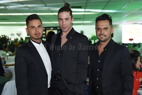 23042017 Edgar Aguilera, Alejandro González y Sergio Ramírez.