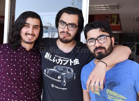 24042017 Javier García, Roberto de la Fuente y Guillermo Mijares.