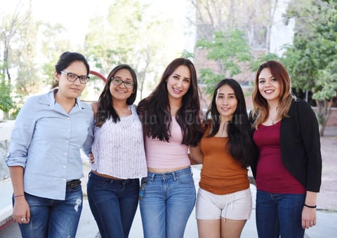24042017 Lucero, Mariam, Karen, Daniela y Rubí.