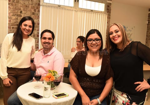 26042017 Claudia Ruiz, Javier Perales, Yemile Huizar e Itzel Alonso.