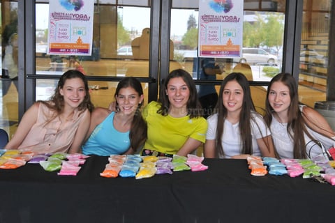 Ivana, Rose, Pía, Pamela y Aitana
