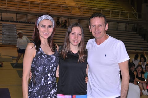 Sonia, Luciana y Alberto