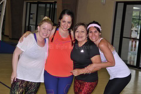 Vero, Anilú, Marijose y Pía