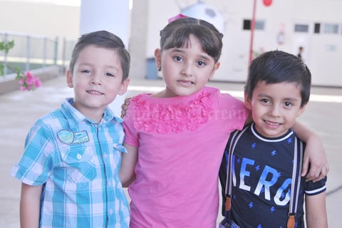 30042017 David, Ana Sofía y Mateo.