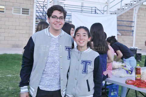 30042017 EVENTO DEPORTIVO.  Diego y Cristina.