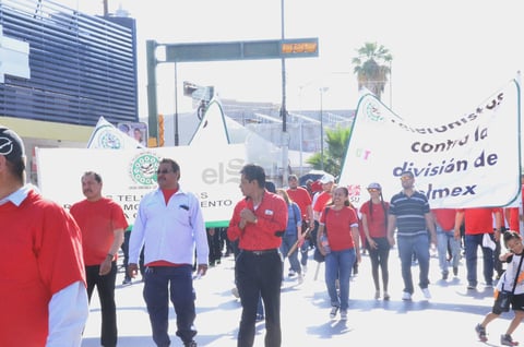 Protestaron contra las reformas estructurales.