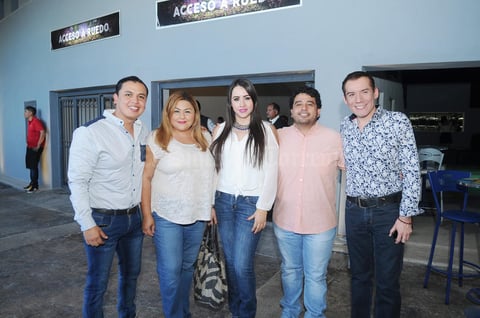 05052017 Fernando, Sheila, Perla, Gustavo y Ángel.
