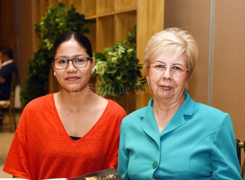 07052017 Fabiola Favela y Aurorita Máynez.