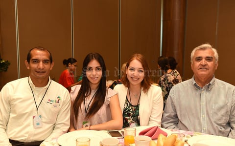 07052017 Ramon I. González, Pilar Fernández, Janet Bitar y Emanuel Cañez.