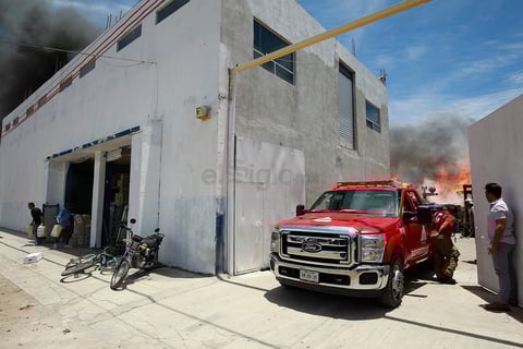 Cabe señalar que cerca del siniestro se encuentra una gasolinera y una maquila.