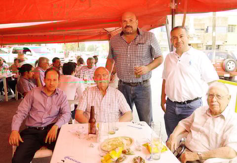 11052017 José Luis, Armando, Bernabé Jr., Bernabé y Luis.