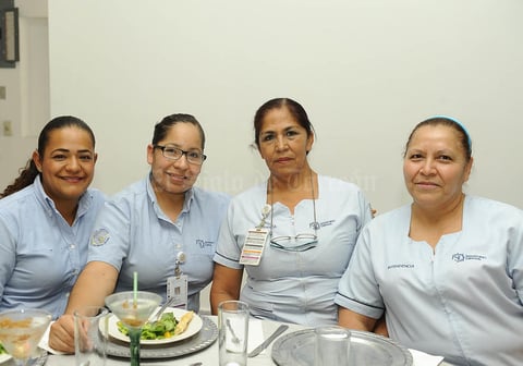 11052017 Lilia, Silvia, Lupita y Candy.