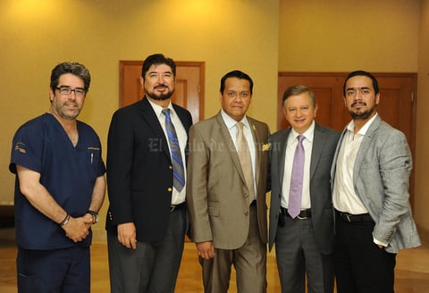 Raúl Domínguez González, José Luis Siller García, Fernando Gaviño Gaviño, Jorge Alberto Campos Cañas y Carlos Valdez Zúñiga