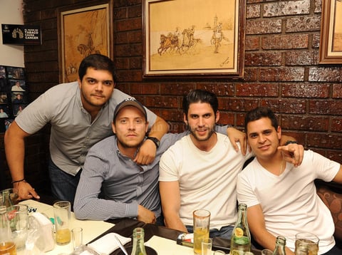Eduardo, Fernando, Willy y Fernando