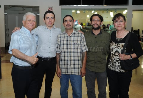 15052017 Ricardo, Eslí, Francisco, José y Lupita.