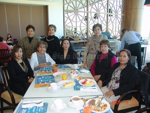 16052017 Rebeca, Cande, Silvia, Raquel, Martha, Rocío, Silvia y Elizabeth.