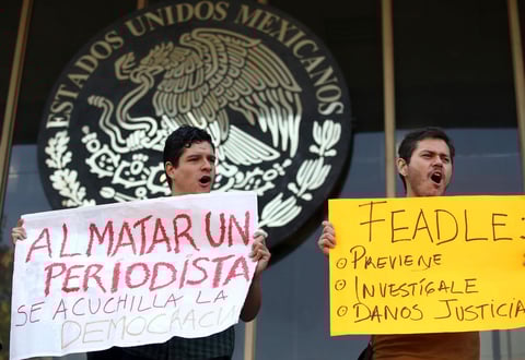 Hay alerta sobre las cifras de periodistas asesinados en los primeros cinco meses del año.