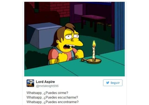 Caída de Whatsapp no se salva de los memes