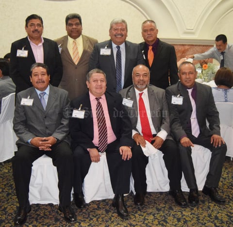 18052017 Jesús García, Leonardo Acosta, Alfredo González, Miguel Martínez, Jairo S. Cerón, Pedro González, Sergio H. Ibarra y Luis O. Rivera.