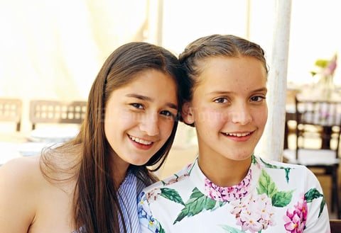 21052017 EN FESTEJO.  Luciana y Sofía.