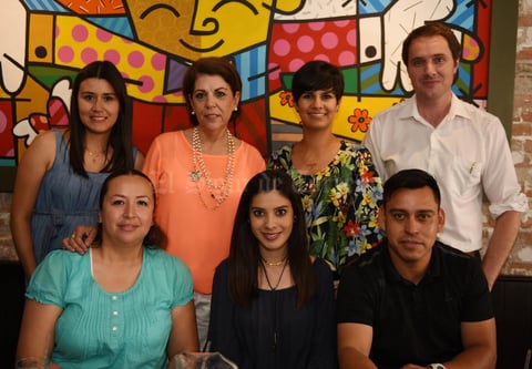 21052017 Isabel, Lupita, Fernanda, Aldo, Ana Rosa, Anabel y Manuel.