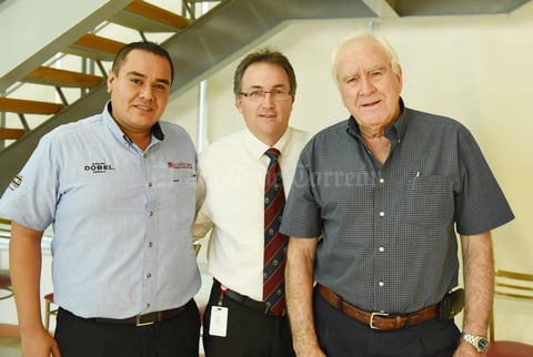 23052017 Mariano Mico, Edgar Ravelo y Costantino Jiménez.