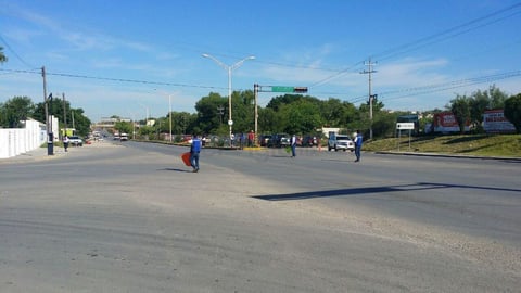 Algunas calles se vieron afectadas por el desplazamiento de las autoridades, así como los cuerpos de rescate.