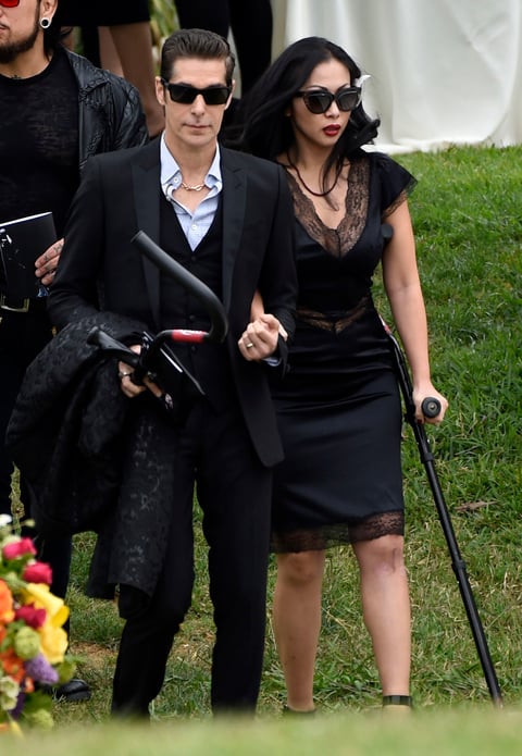 Perry Farrell y Etty Lau Farrell.