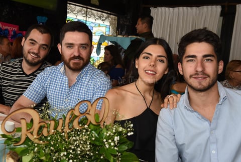 Alberto, Fernando, Alicia y Fernando