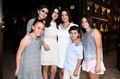 Adriana, Ana, Regina, Diego, Kory y Eugenia