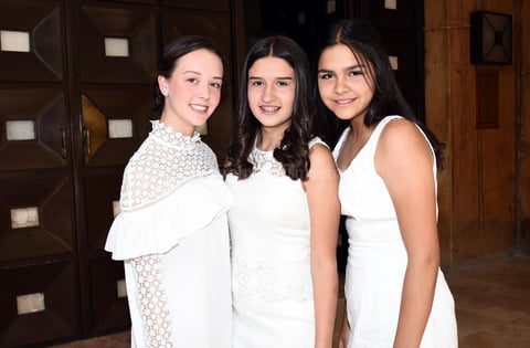 Paula, Isabel y Yazmín