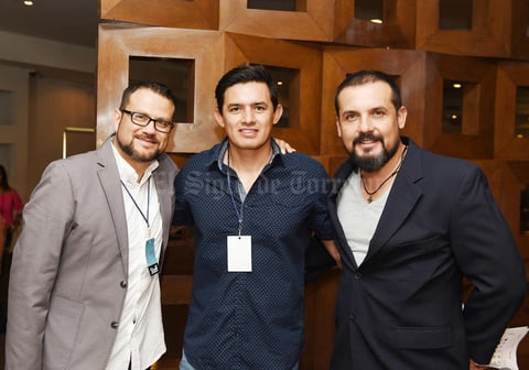 29052017 Miguel Cortez, Alfonso Peniche y Roger Peniche.