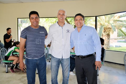 28052017 Luis Héctor Montañez, Wagner de Souza y José Guadalupe Rubio.