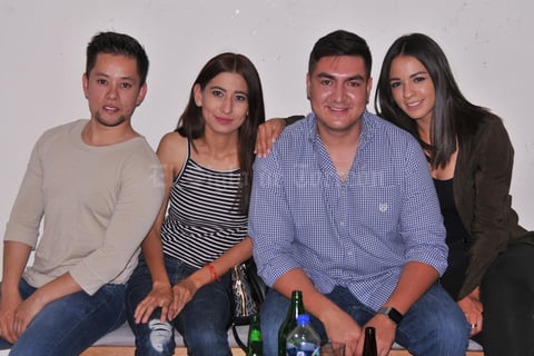 30052017 Ricardo, Cynthia, Edson y Daniela.