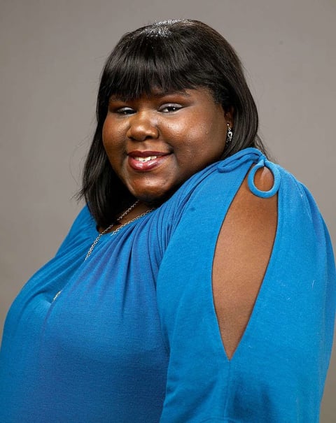 Gabourey ha perdido alrededor de 77 kilos, quien ha recibido apoyo y buenas críticas por parte de sus fans.