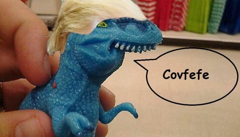 Los memes de covfefe, el error de Trump