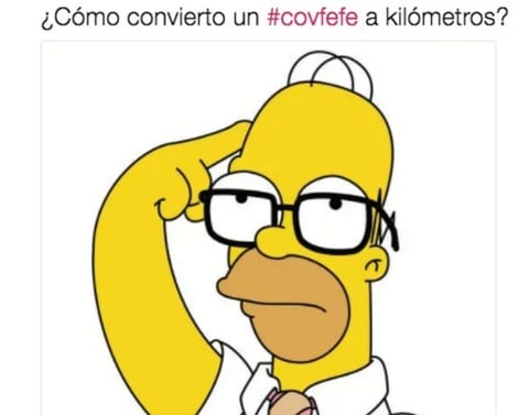 Los memes de covfefe, el error de Trump